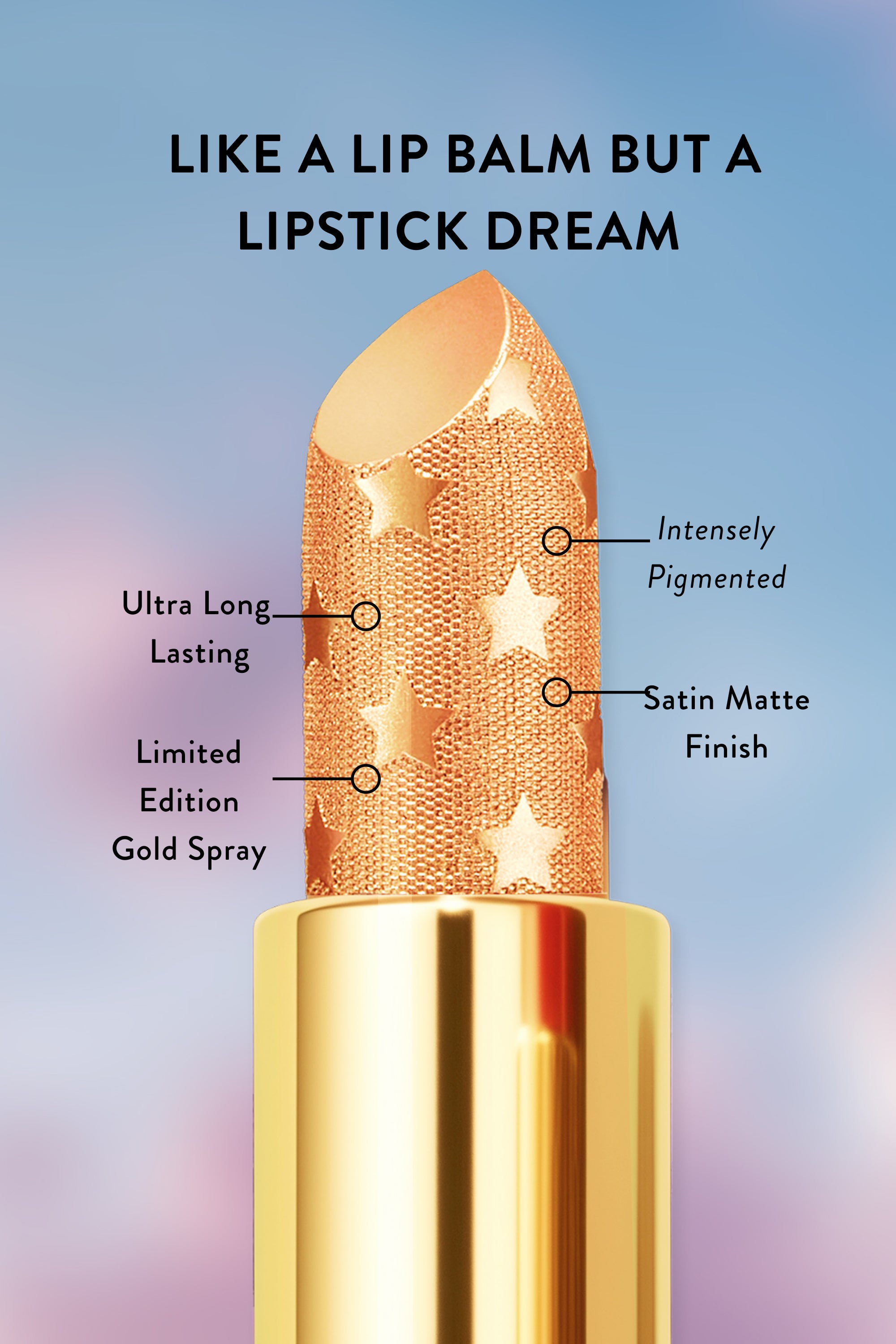COSMIC KISSES LIPSTICK RE-FILL - CARAMEL PRISM