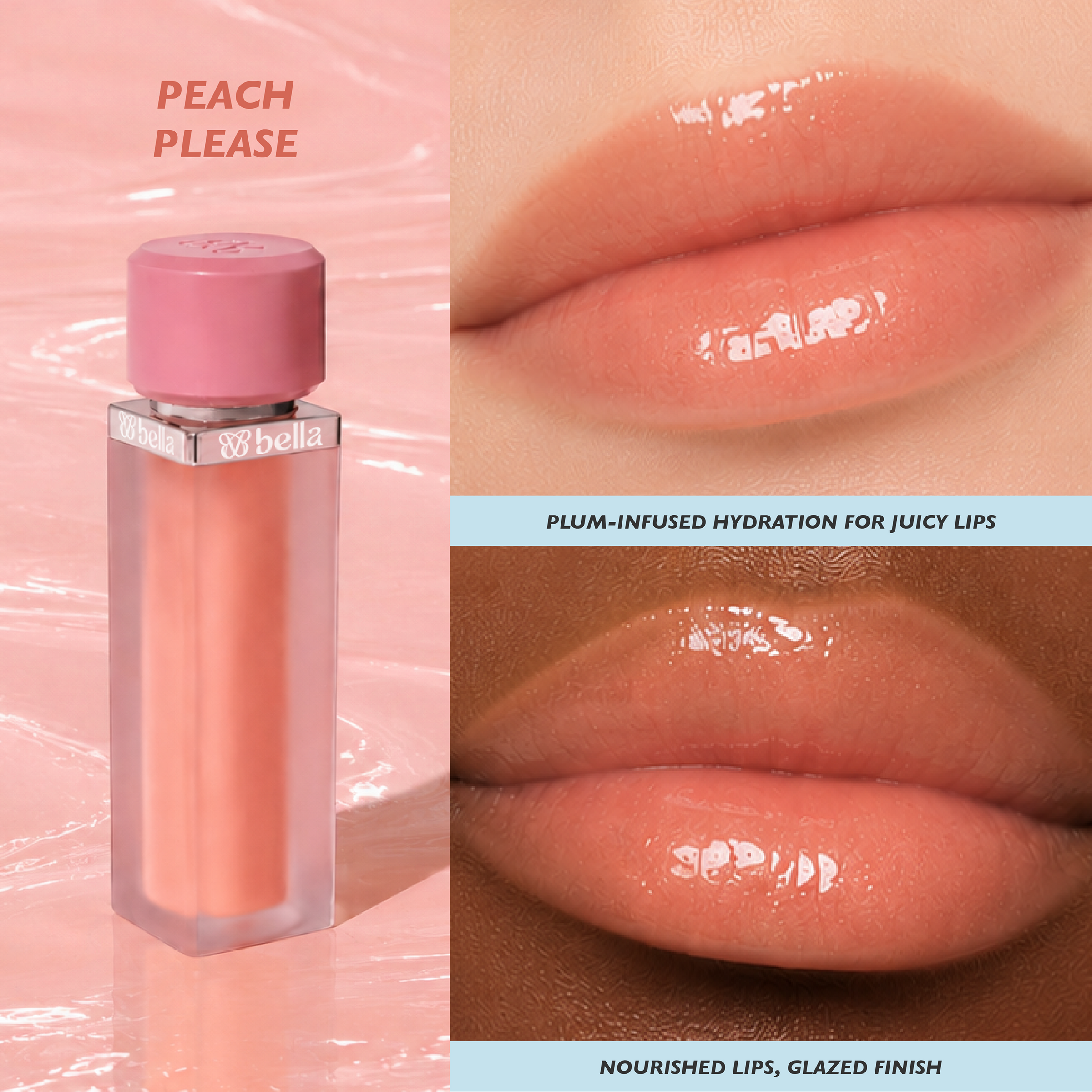 BUTTERFLY LIP SORBET - PEACH PLEASE